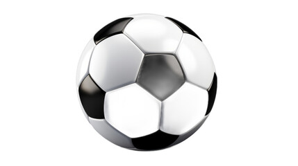 Soccer Ball. Isolated on a white background png like