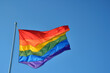 © B & G Media - LGBTQ+ Pride Symbol: Flag in the Wind