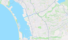Chula Vista California Map, Detailed Map Of Chula Vista California