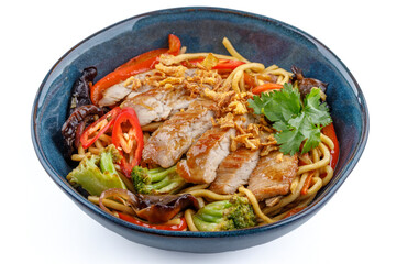 appetizing hot dish with meat for a food delivery site 2