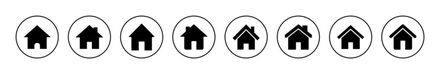 House icon vector. Home sign and symbol