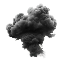 Black Cloud, Isolated PNG Object