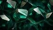 Image of an emerald gem texture.