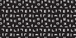 © tabosan - korean alphabet background. Seamless pattern.Vector.韓国のアルファベットパターン　背景素材