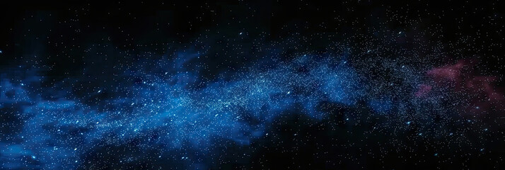 milky way space scene background. night sky with star fields and nebula. for game or technology back