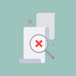 File not found, Page not found, No Search Results illustration infographics