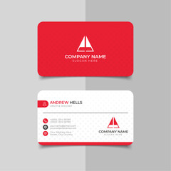 Wall Mural - Corporate business card design template	