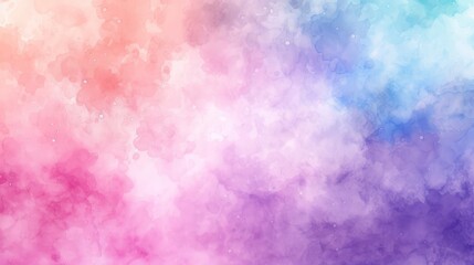 Wall Mural - abstract colorful watercolor for background. pastel ink colors wet effect canvas aquarelle backgroun