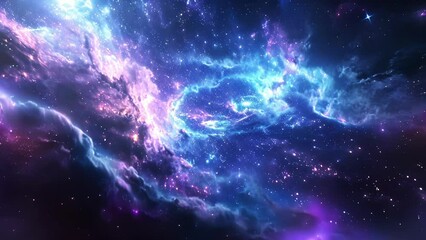Wall Mural - witness the birth of incredible galaxies each with its own distinctive music made up of swirling equ