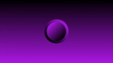 Fototapeta Na ścianę - Purple gradient background with a purple gradient ball right in the middle