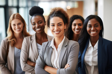 Group of Women Standing Together