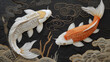 Golden Harmony: Anatomically Accurate Chinese Flat Embroidery of Carp
