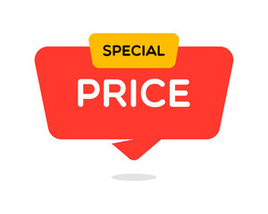 Poster - Vector Special Price Modern Label