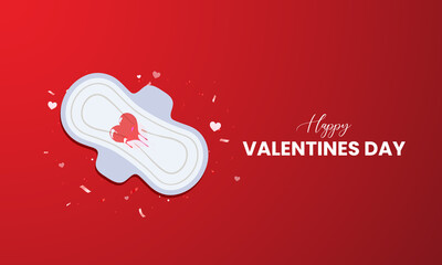 happy valentine day. creative valentine day ads. creative design for banner, poster, 3d illustration