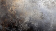 A rugged black and brown metallic wall background with scratches and textures