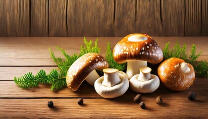 Wall Mural - mushrooms