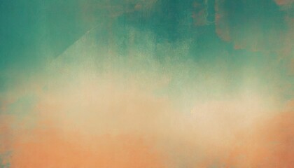 teal green orange beige grainy gradient background noise texture grunge retro poster banner header backdrop design