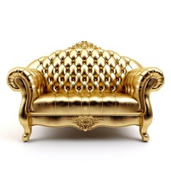 Loveseat gold