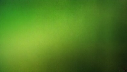 Wall Mural - green gradient background grainy glowing light and dark backdrop noise texture effect banner header design copy space