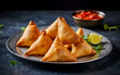 Capture the essence of Samosas in a mouthwatering food photography shot