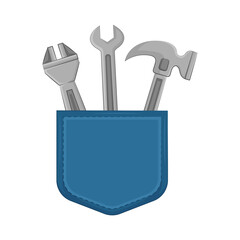 Illustration of labor tool 