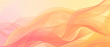 soft pastel abstract curves  in peach tones background