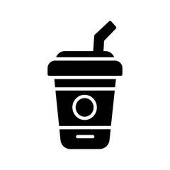 Canvas Print - Beverage Vector Icon