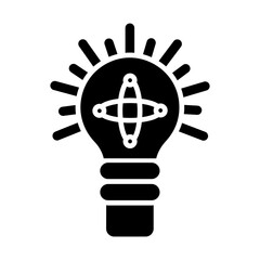 light bulb icon illustration