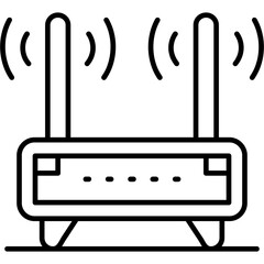 Sticker - Router Icon