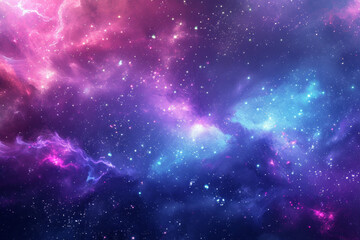 Wall Mural - nebula in the vast space background.