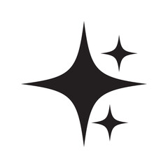 Wall Mural - twinkle star icon
