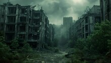 City In Decay: Witnessing The Unraveling. Generative Ai