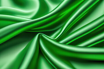 green silk background textured smooth 