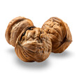 hickory nuts isolated on transparent background