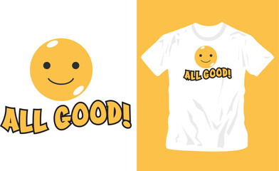 Wall Mural - Graphic t-shirt cute design for kids, vector illustration for t-shirt. emoji art