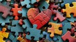 © Svfotoroom - Love Puzzle Pieces. Visual metaphor of love as puzzle pieces coming together to form a complete picture.