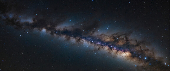 Wall Mural - Star field in outer space