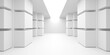 © VERSUSstudio - White Abstract Modern Architecture Interior Background