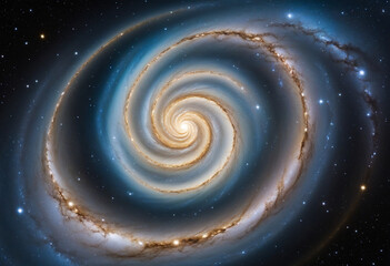 Wall Mural - celestial artwork of solar system theme. cosmic design representation. astronomy idea. creative crea