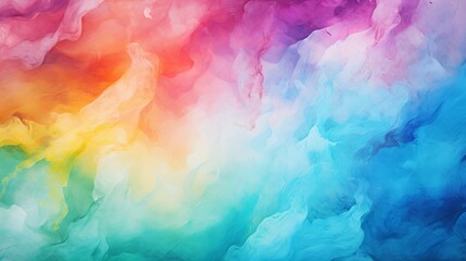 Wall Mural - vibrant colorful watercolor paint background texture for artistic projects and designs