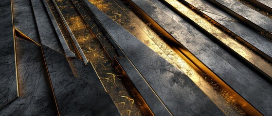 Wall Mural - a close up of a metal surface