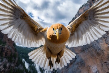 Wall Mural - a bird flying in the sky