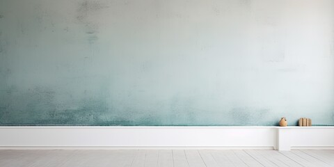 Canvas Print - Empty wall as background for painting or poster in interior.