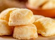 Close Up Traditional Brazilian starch biscuit