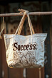 Success - Word written on a shopping bag Gen AI