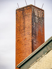 Poster - Alter Industrieschornstein