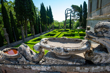 Poster - Garden of Farnese - Caprarola - Italy