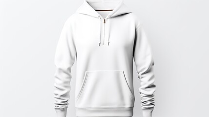 Hoodie isolated on white background , 