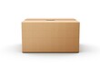 © Wayu - Close-up cardboard box on white background