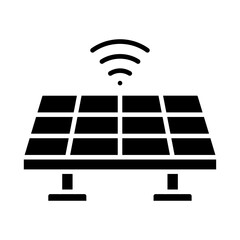 Wall Mural - Smart Solar Panel Icon